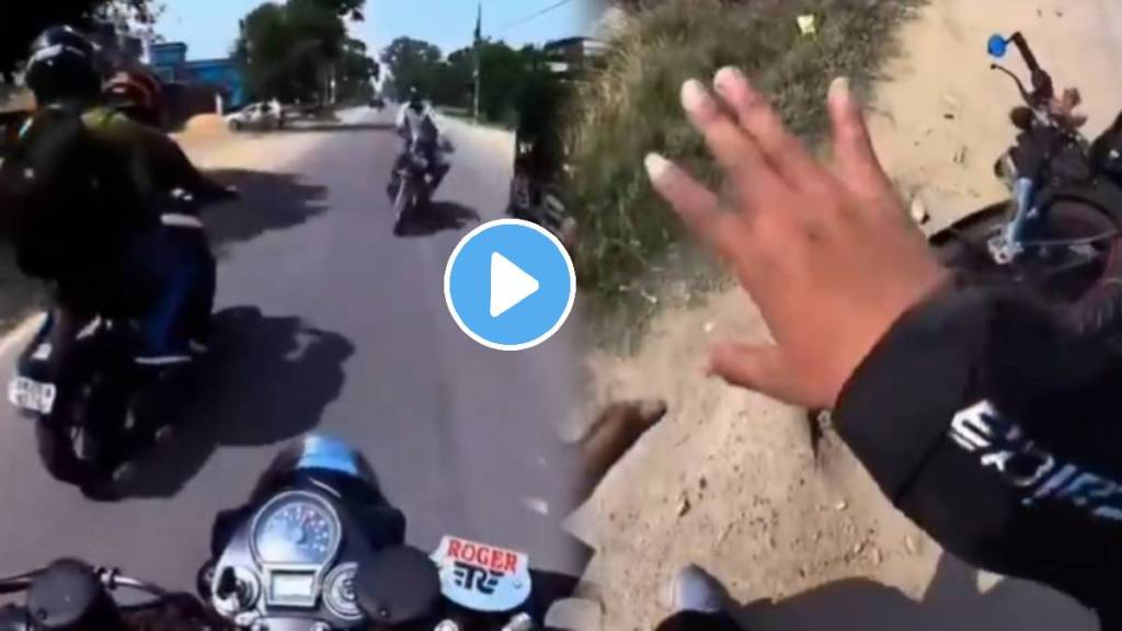 Royal Enfield Bullet accident shocking Incident Went Viral