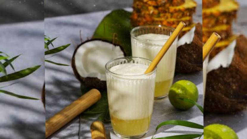 Summer Special Drink Coconut Lassi Recipe