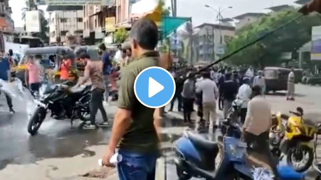 Shocking Video heatwave effect bike caught fire in middle of the road burnt to ashes within minutes video srk 21