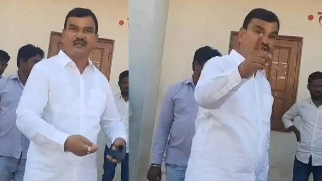 MLA Dattatray Bharne first reaction On Viral video