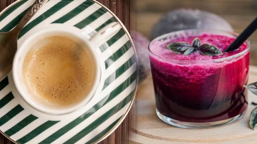 Beetroot or Coffee Which is better before Going For gym You Can Choose Option beetroot juice as a replacement