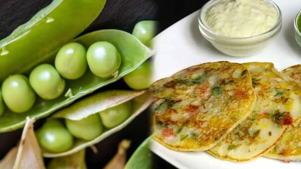 Make this nutritious and tasty Matar uttapam