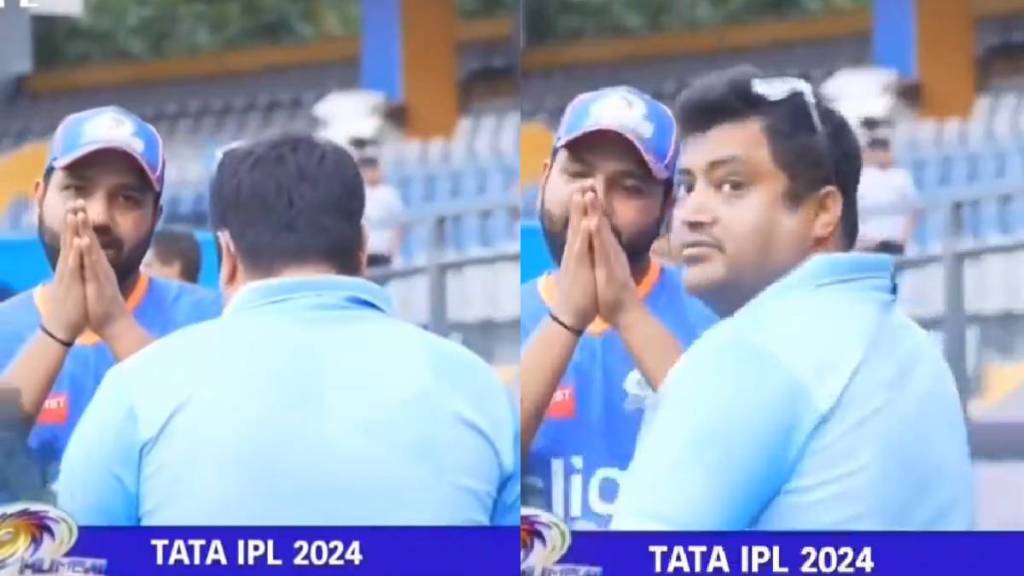 Rohit sharma Requests cameraman to mute audio while shooting Video Viral