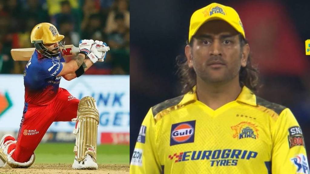 MS Dhoni Angry on Tushar Deshpande over Virat Kohli biggets sixes