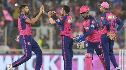 RR beat RCB BY 4 wickets,