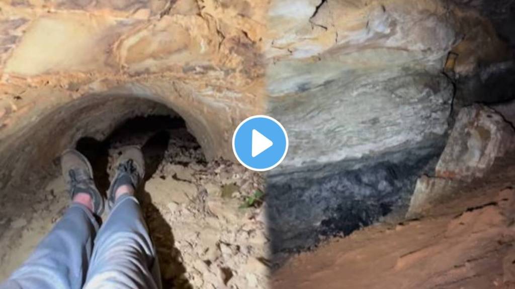 This man entered the 165-year-old cave