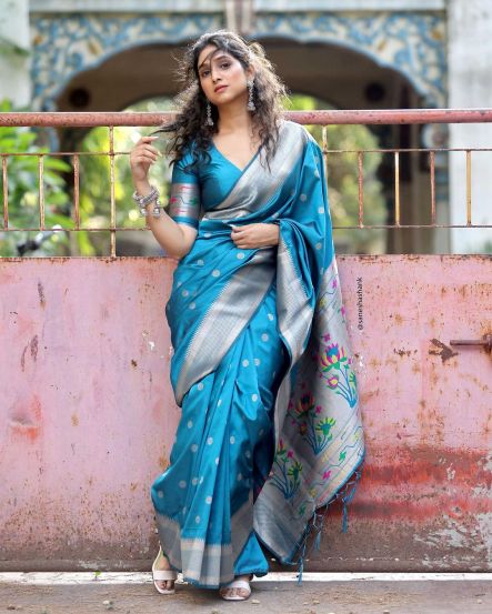 Priyadarshini Indalkar Saree Look