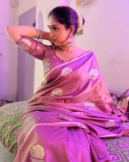 Priyadarshini Indalkar Saree Look