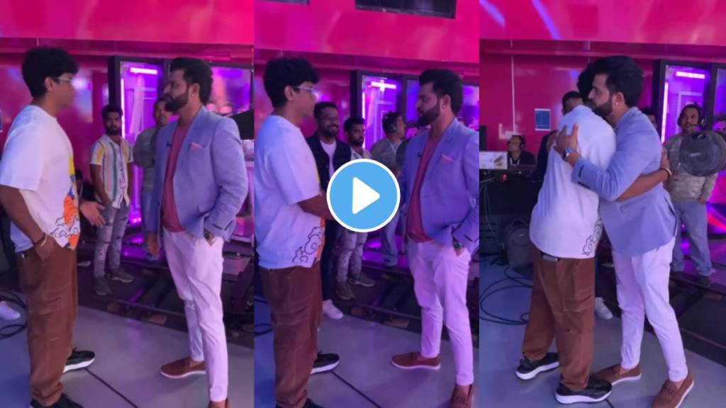 Marathi Actor siddharth jadhav meet suresh raina video viral