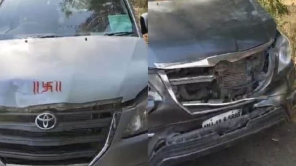 Accident, vehicles, Sharad Pawar,