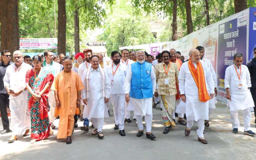 Prime Minister Narendra Modi today filed his nomination form