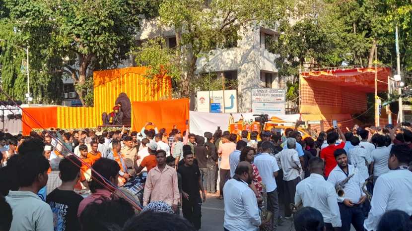 pm modi road show in mumbai 