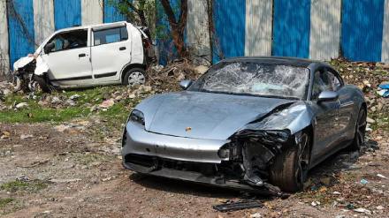 porsched car accident