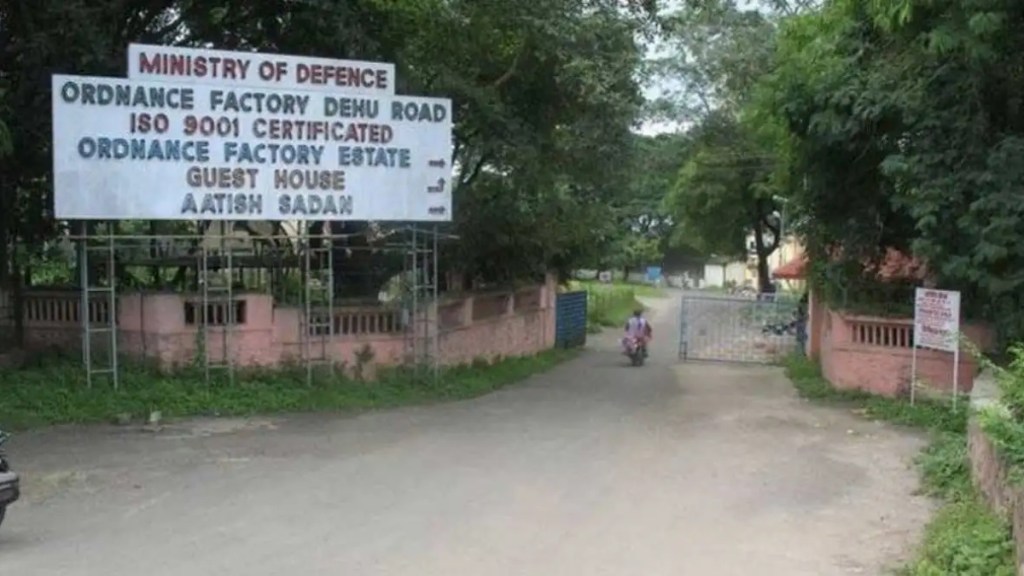 department of defense permission for recalculation of red zone boundaries in dehu road and dighi areas