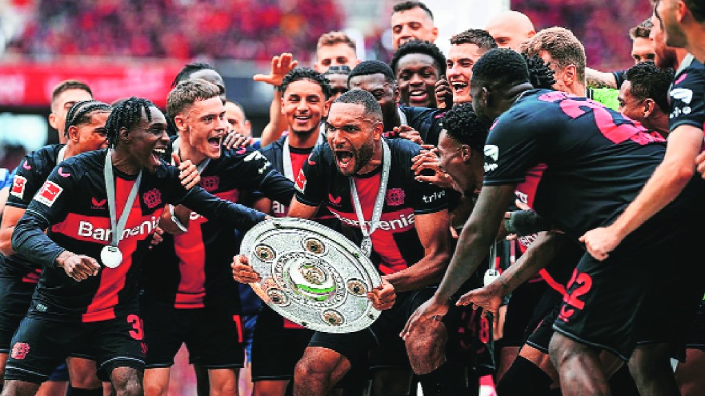 Bundesliga Football Championship Historic performance by undefeated Leverkusen sport news