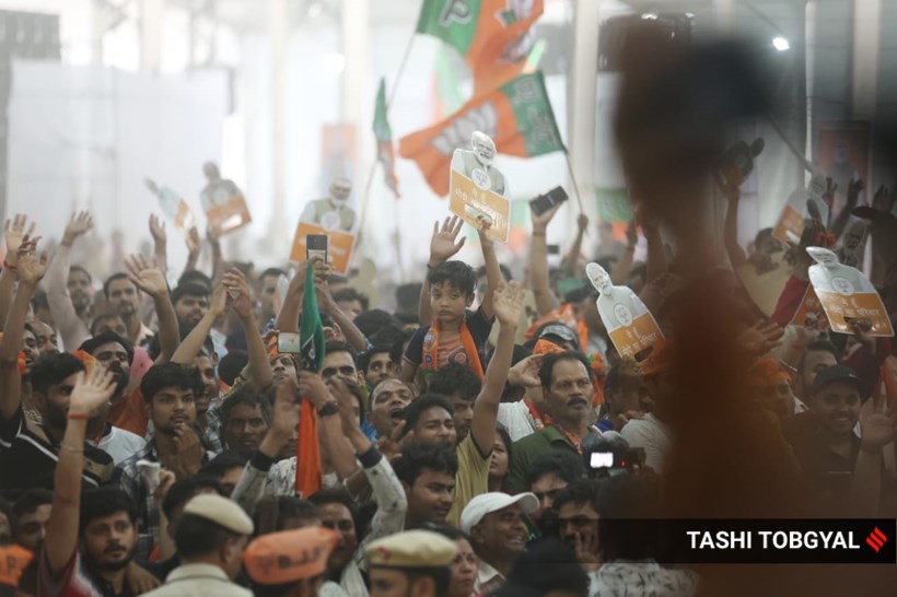 Delhi rallies BJP Congress