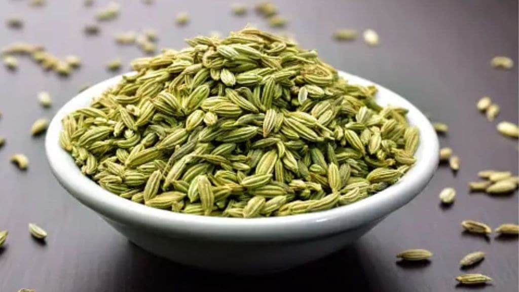 Fennel seeds drink for heat stroke