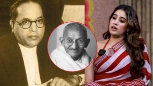 janhvi kapoor talks about mahata gandhi dr babasaheb ambedkar