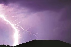 one killed and two others injured after lightning strike