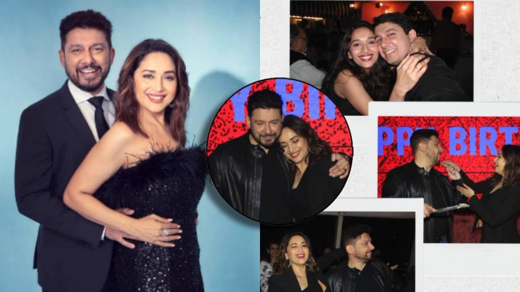 madhuri dixit husband dr shriram nene shares romantic post for wife