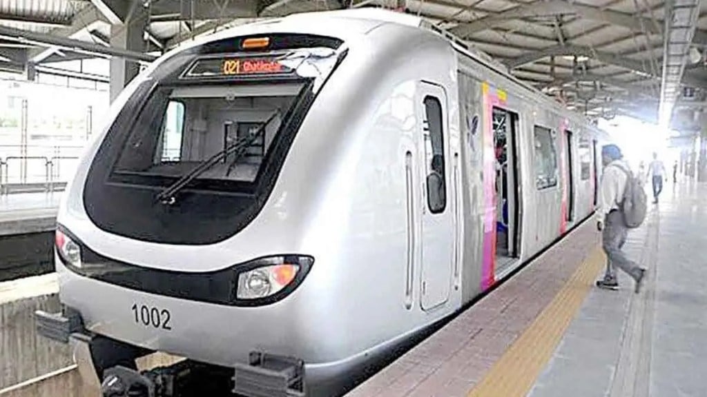 Jumbo Block There is no decision yet on extending the metro trips Mumbai print news