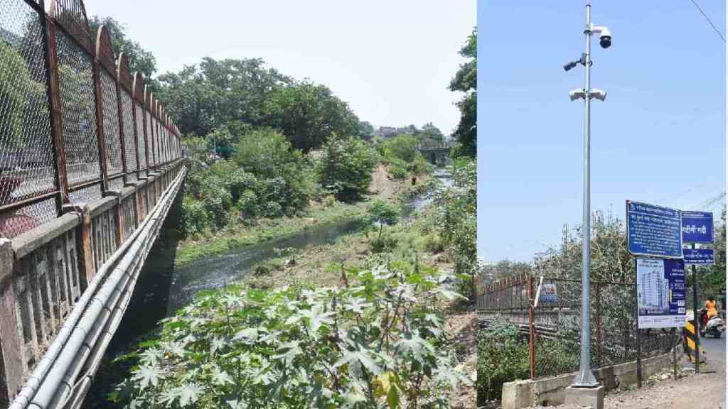 Nashik Smart City Initiative, nandini river, 55 CCTV Cameras Installed to Combat Pollution, Combat Pollution in Nandini River, stop nandini river pollution, nandini river news, nashik news,