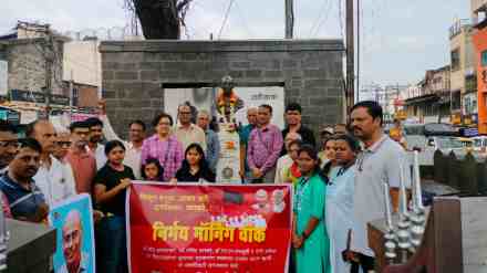 Kolhapur, Dr. Narendra Dabholkar, Nirbhay Padabhramanti, Kolhapur news, marathi news, Honour Dr. Narendra Dabholkar,