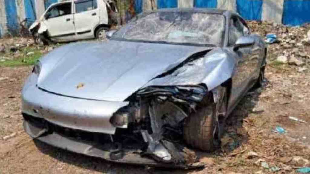 Pune car accident, Grandfather of minor accused child arrested, threatening driver in Pune car accident, Porsche car accident, marathi news,
