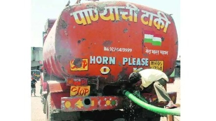 In Shahapur water supply to 192 villages through 42 tankers