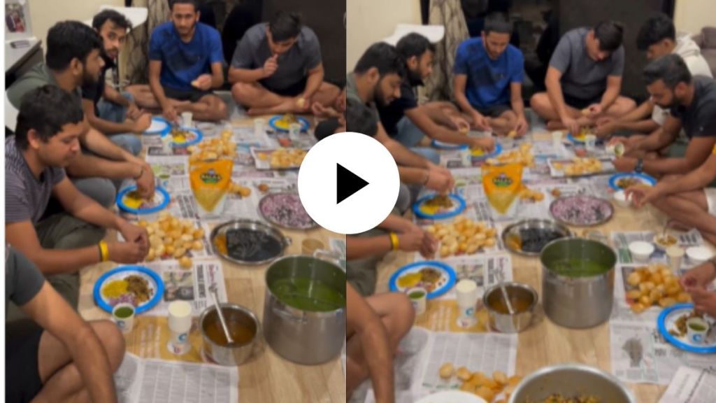 pani puri party video