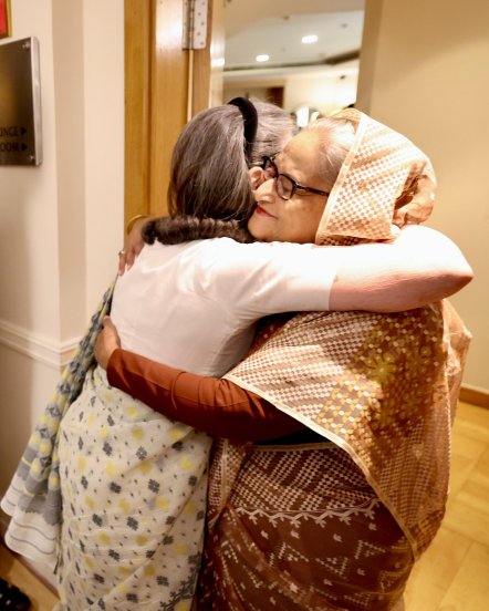  sheikh hasina meet sonia gandhi