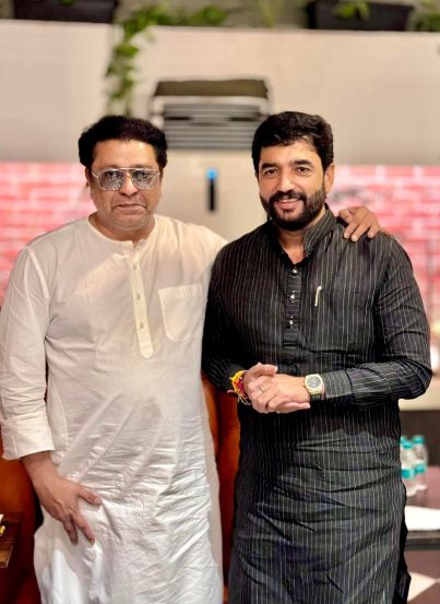 murlidhar mohol met raj thackeray