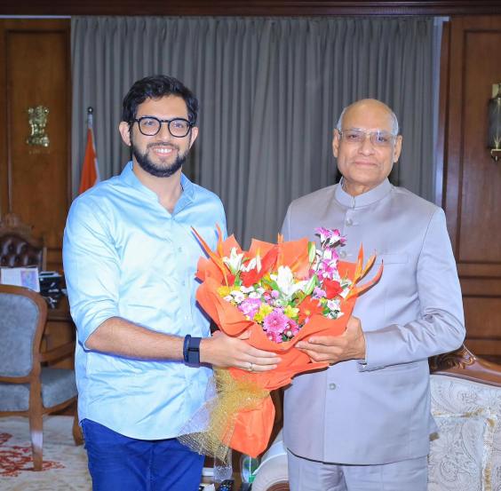 aditya thackeray met governor ramesh bais