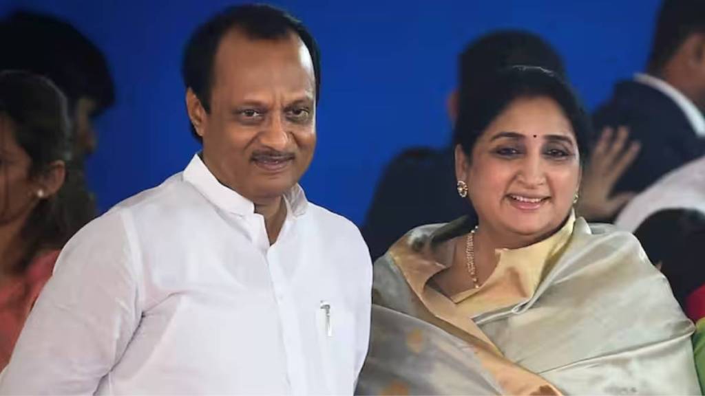 Ajit pawar and sunetra pawar