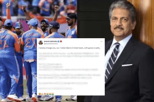 Anand Mahindra charges Team India with grave cruelty Here’s why