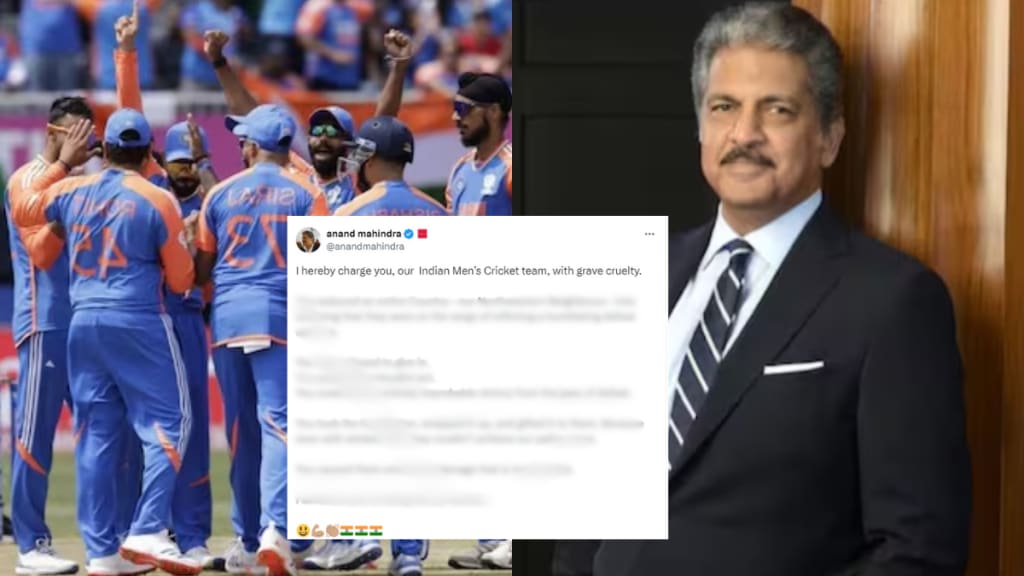 Anand Mahindra charges Team India with grave cruelty Here’s why