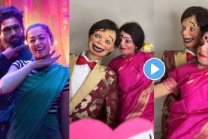 Ardhavatrao and aavadabai dance on Dance On Sooseki Song Of Pushpa 2 Movie