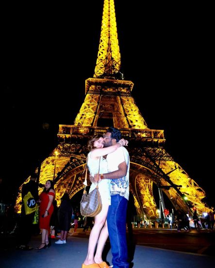 Arti singh Paris honeymoon photos