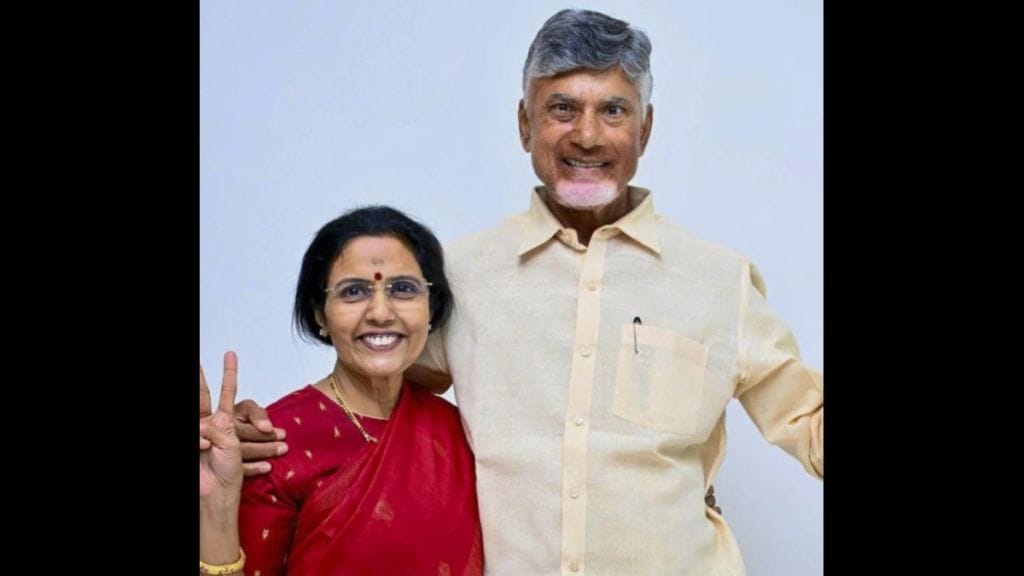 Chandrababu Naidu wife Nara Bhuvaneshwar