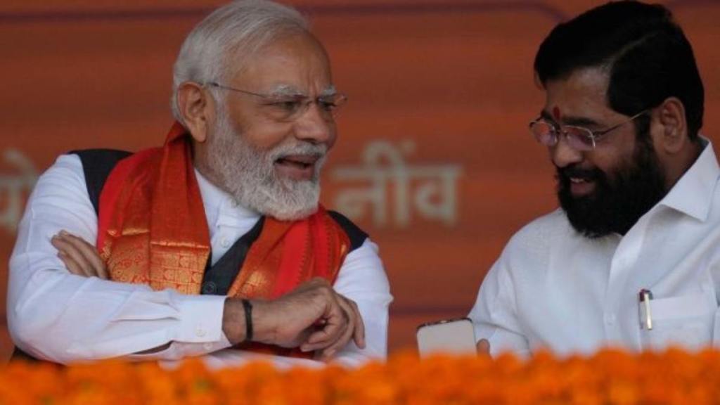 Eknath shinde and narendra modi