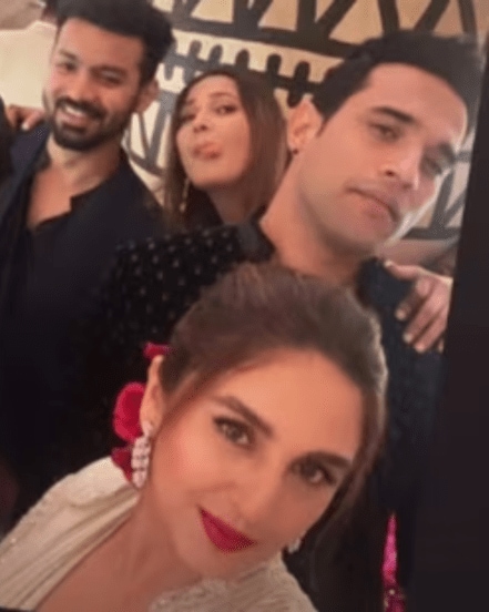 Huma Qureshi seen in sonakshi sinha wedding with rumored boyfriend Rachit Singh