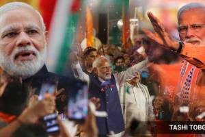 Narendra Modi BJP Sad Win International News Papers Reports