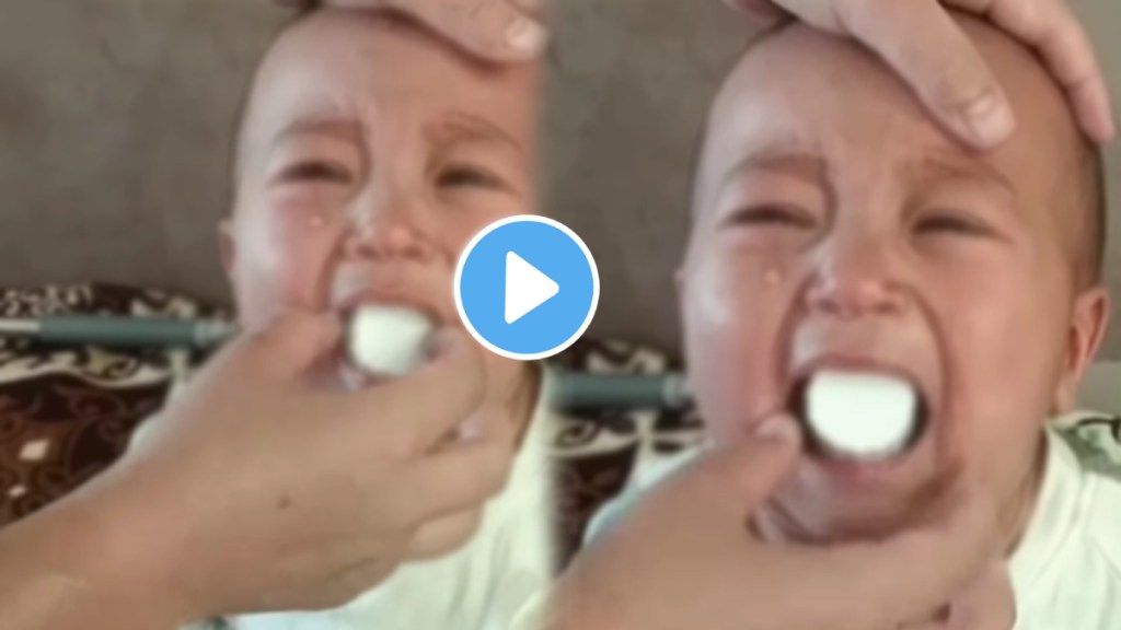 Children put their mouths a bottle cap shocking video