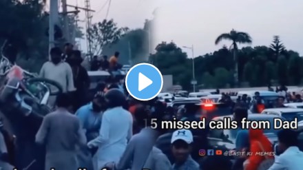 Person stuck in traffic got bored and ended up doing this video