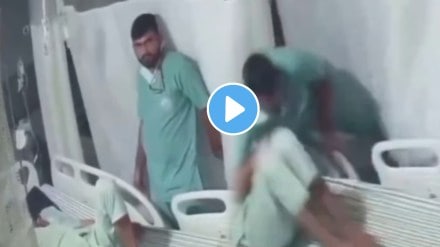 Caught On CCTV: Hospital Staff Hits Elderly Bed-Ridden Patient In His Stomach