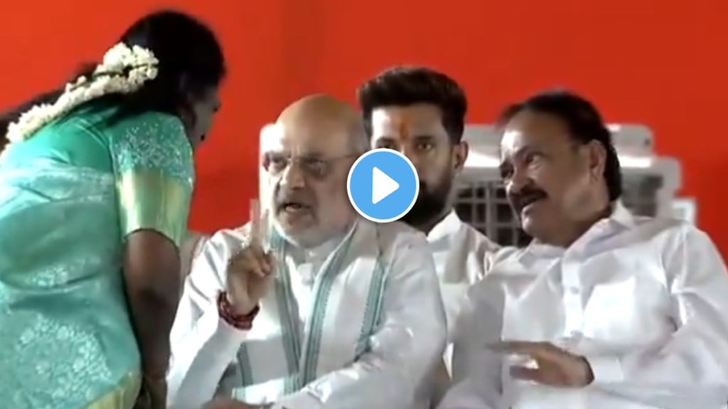 amit shah get angry with tamilisai soundararajan