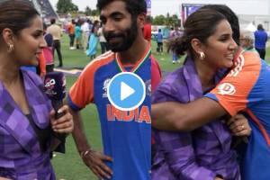 Jasprit Bumrah Gets Emotional As Baby Boy, Angad Witnesses Him Winning T20 WC, Hugs Wife, Sanjana