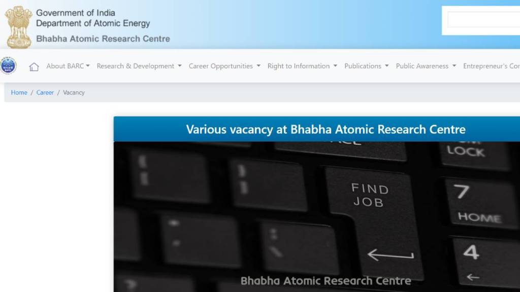 The Bhabha Atomic Research Centre Mumbai Recruitment For fifty vacant posts of Driver Read The Notification & apply