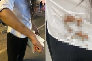 bengaluru woman alleges auto driver spat on her shirt after eating gutkha Police responds video goes viral