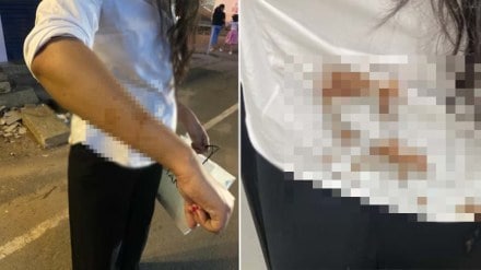 bengaluru woman alleges auto driver spat on her shirt after eating gutkha Police responds video goes viral